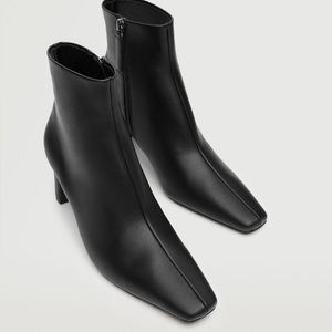 NWT Mango Pleather Boots 🍁